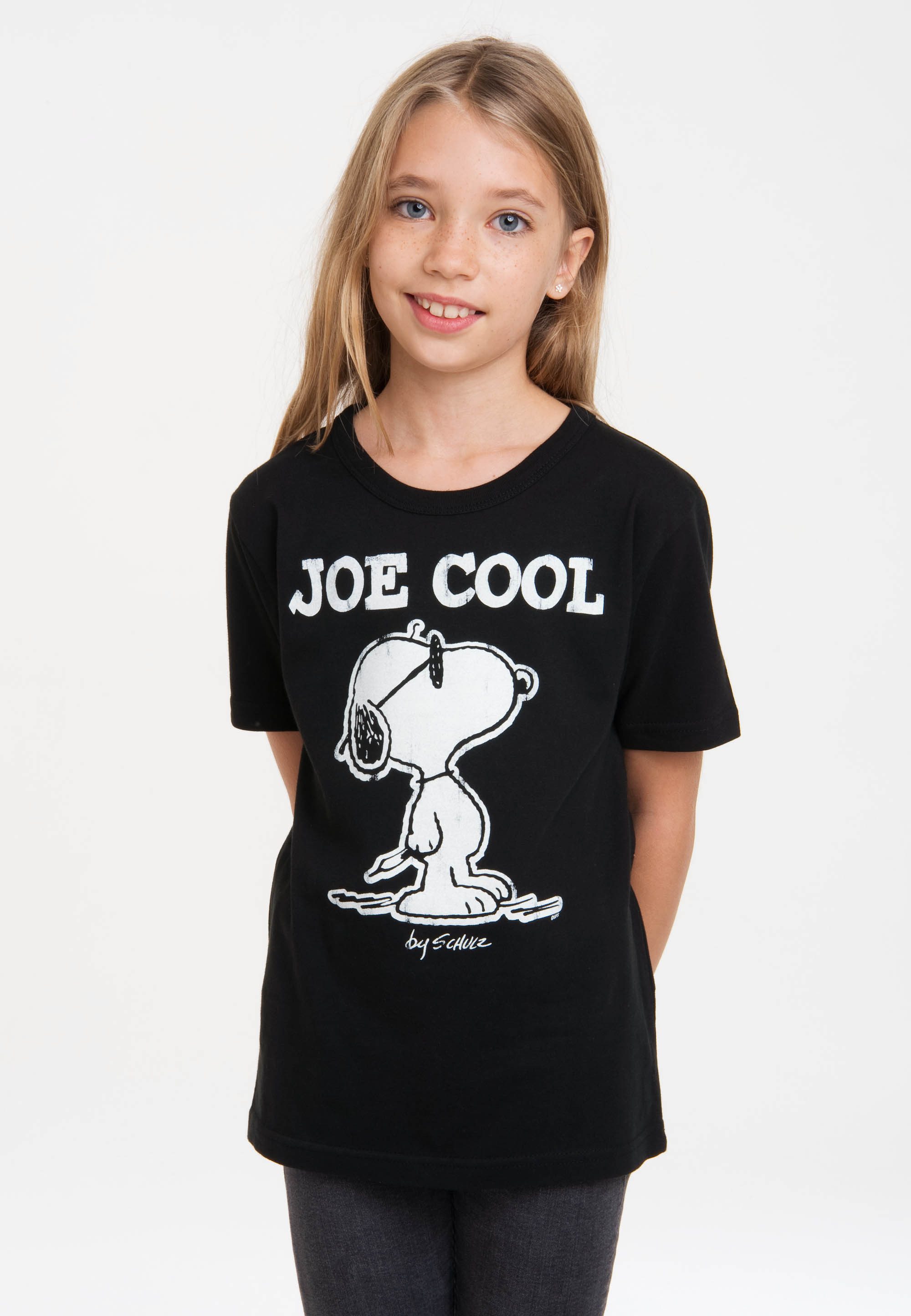 LOGOSHIRT T-Shirt Peanuts – Snoopy mit lizenziertem Print