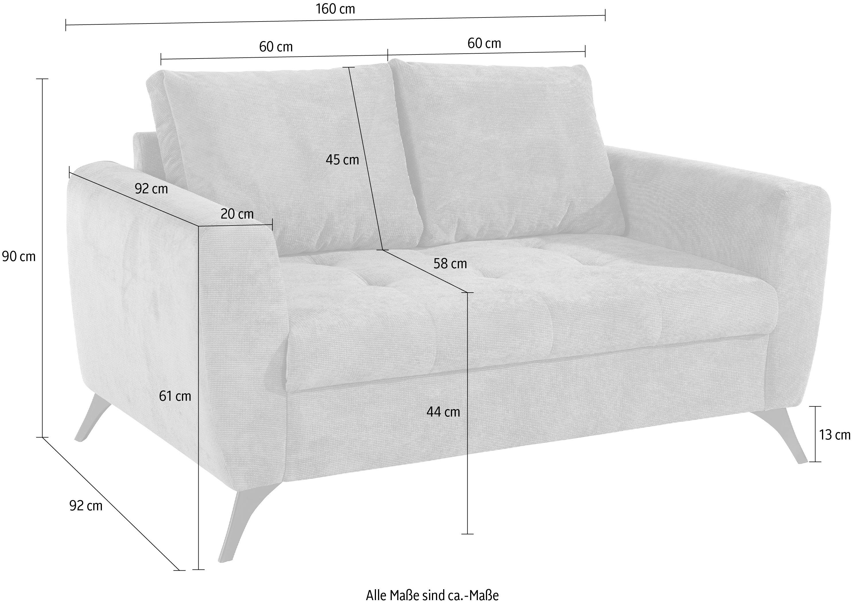 INOSIGN clean-Bezug bis mit Sitzplatz, 140kg Lörby, Belastbarkeit pro auch 2-Sitzer Aqua