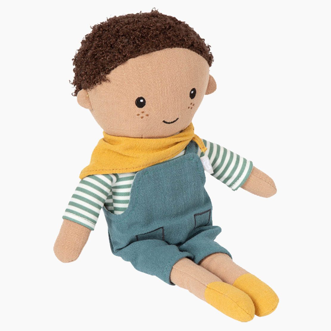 Small Foot Stoffpuppe Stoffpuppe Leo (packung, 1-tlg., set), liebevoll gestickten Gesichtern – Bild 3 von 5