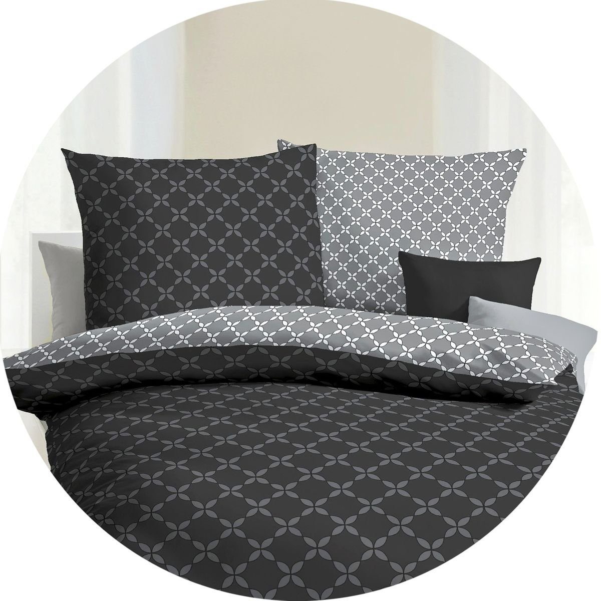 JACK Wendebettwäsche JACK by Kaeppel Fein Biber Wende Bettwäsche 2 tlg Fenj günstig online kaufen