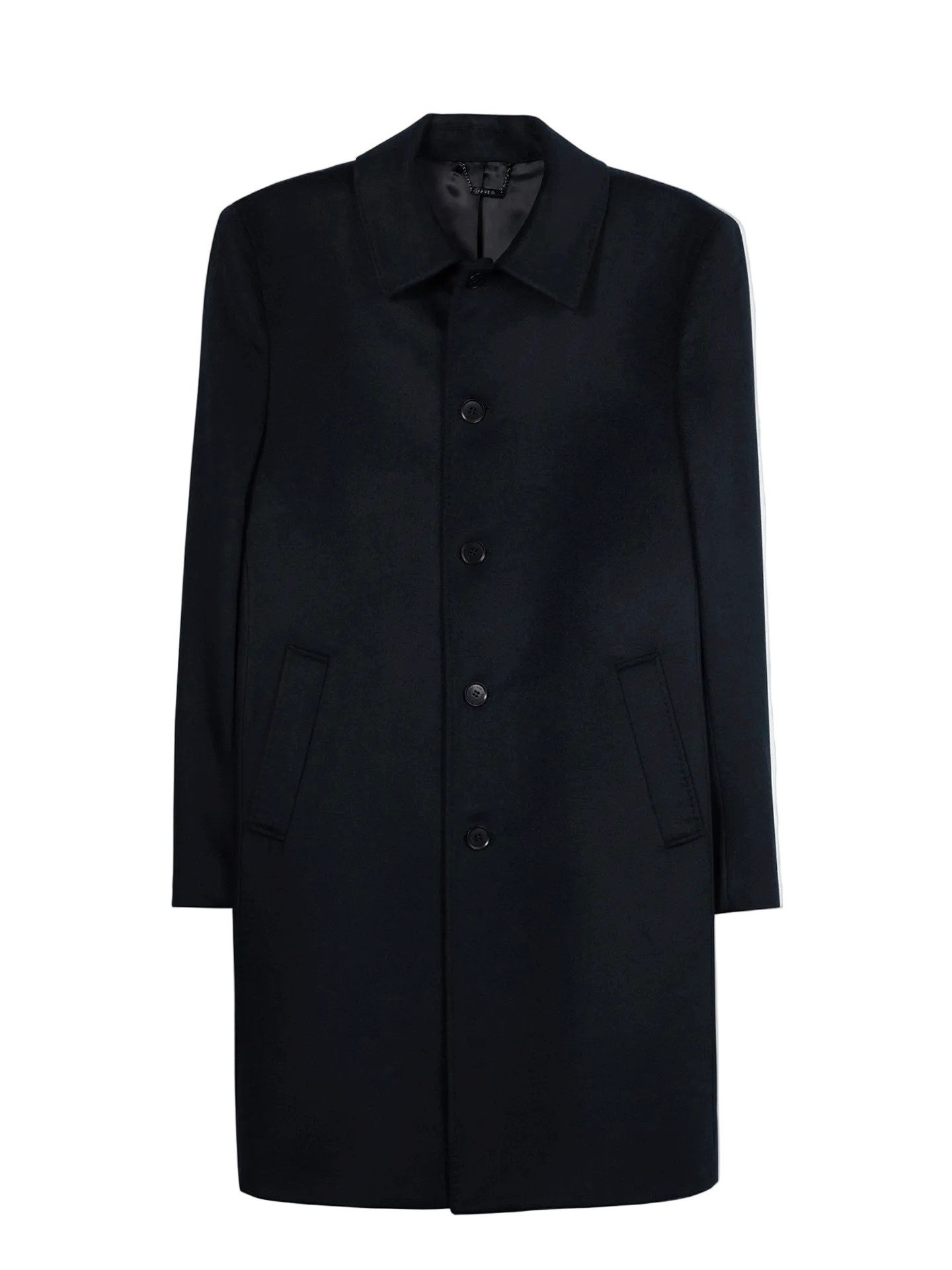 GOBI Cashmere Wollmantel Herren Kaschmir Mantel Mit Einreiher-Schnitt