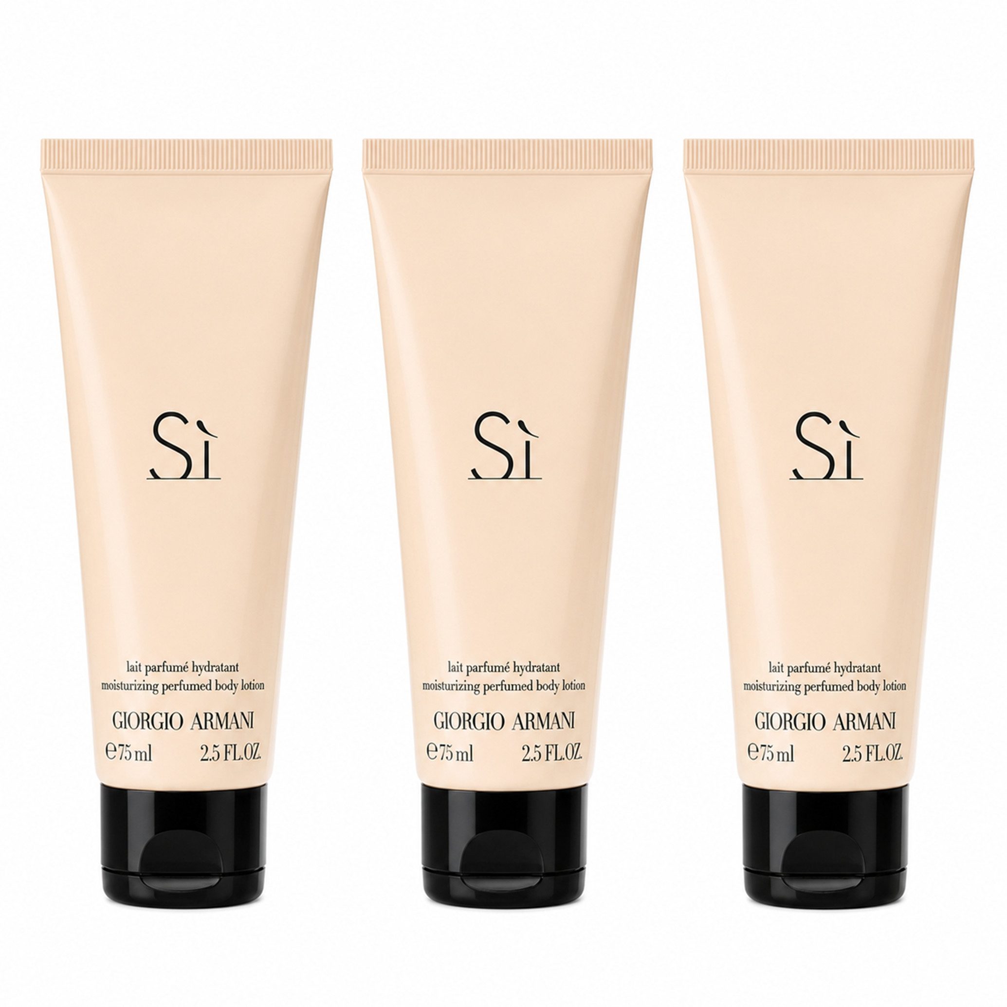 Giorgio Armani Bodylotion Giorgio Armani Si Perfumed Body Lotion 75ml 3 Stück (225ml)