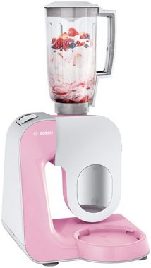 BOSCH Küchenmaschine CreationLine MUM58K20, 1000 W, 3,9 l Schüssel, inkl. 1,25 L Mixer, Durchlaufschnitzler, 3 Scheiben und Patisserie-Set