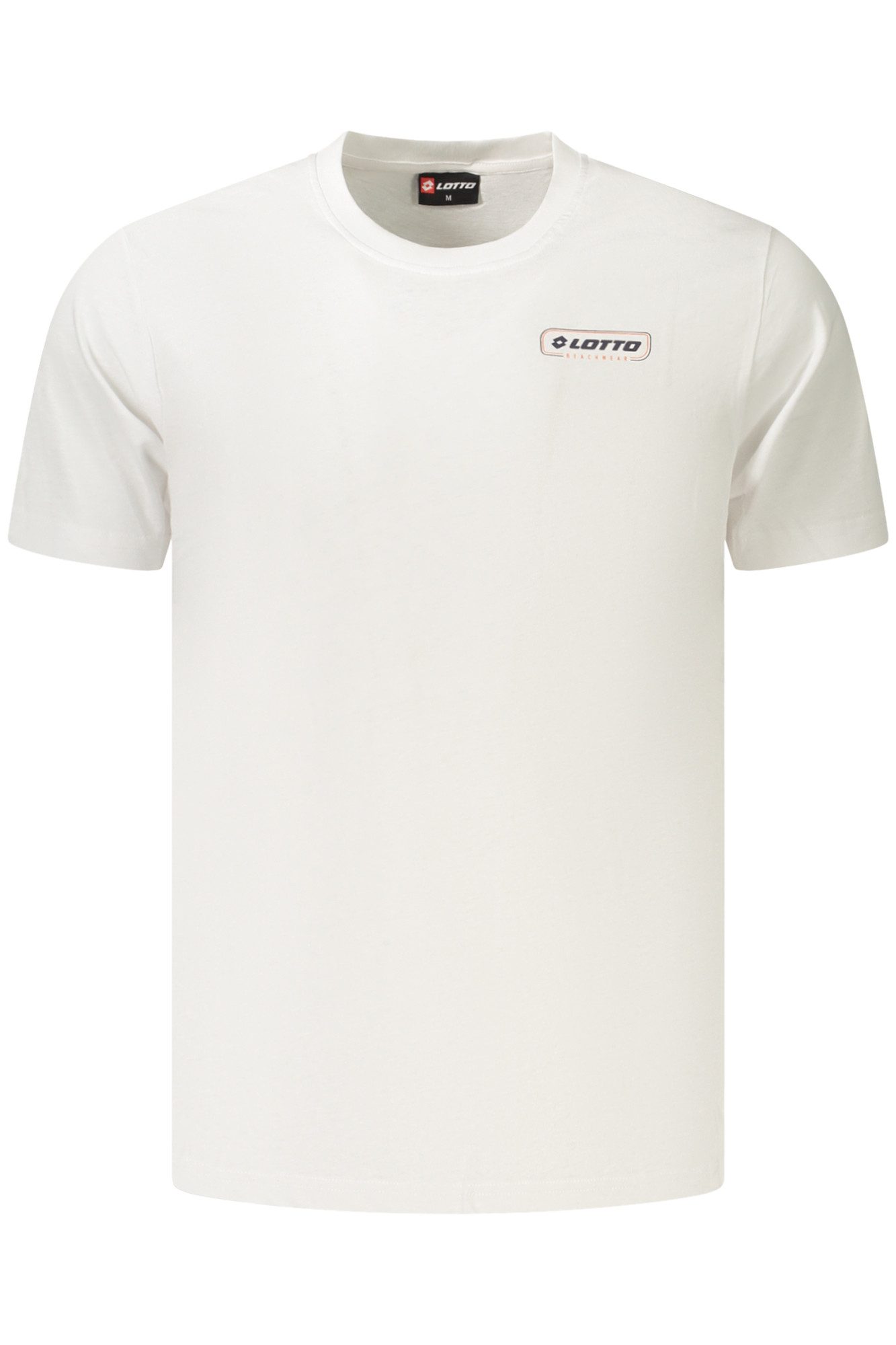 Lotto T-Shirt Weißes Herren Rundhals T-Shirt mit Print - Kurzarm