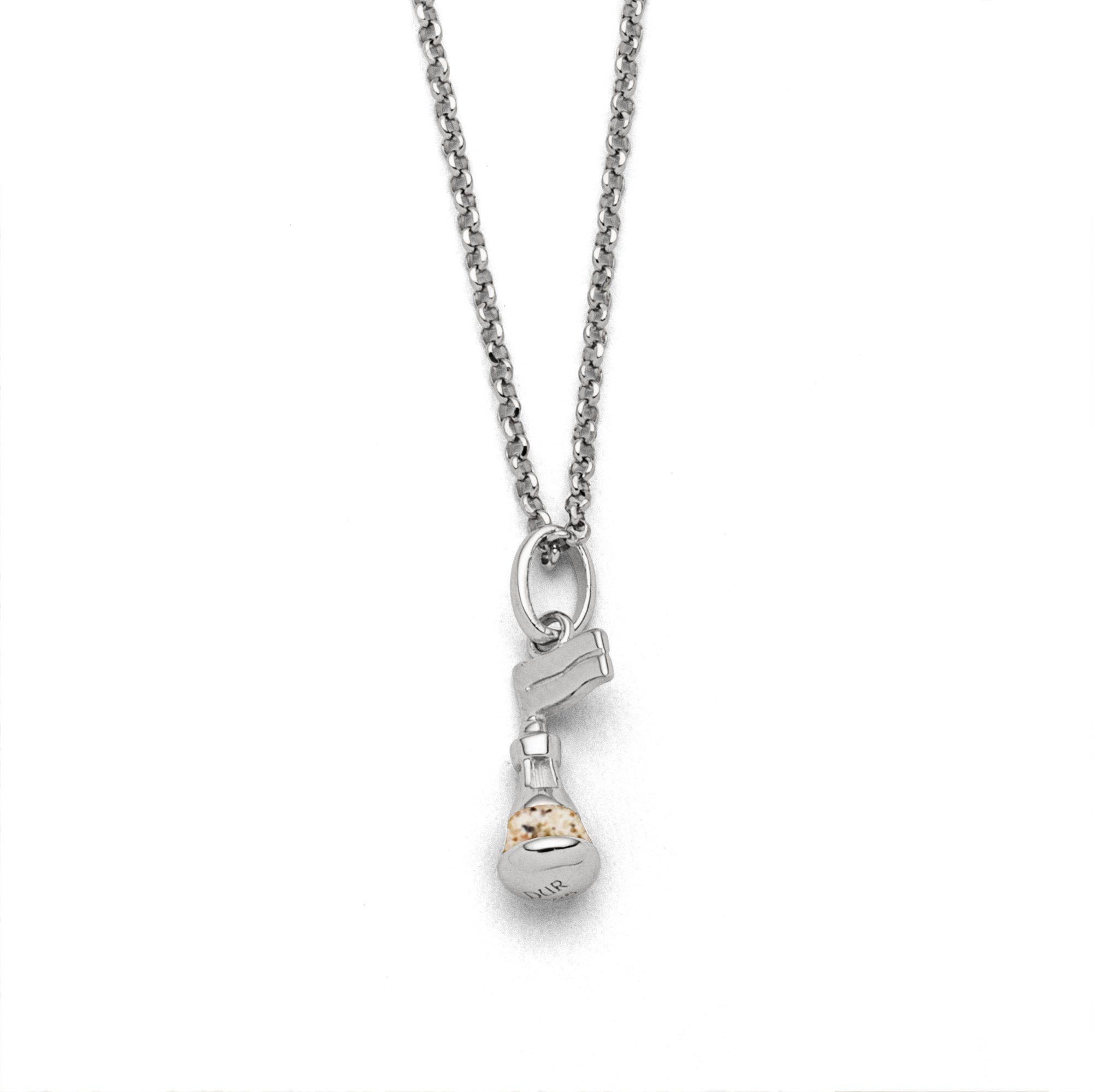 Kette mit Anhänger DUR Schmuck: Kette "Boje" mit Strandsand K2695