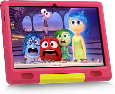 Cheerjoy für KinderSD-Erweiterung Mit 5000 mAh, WLAN Tablet (10", 64 GB, Android 13, Bluetooth, Dual-Kamera, Kinder-Tablet mit Schutzhülle)