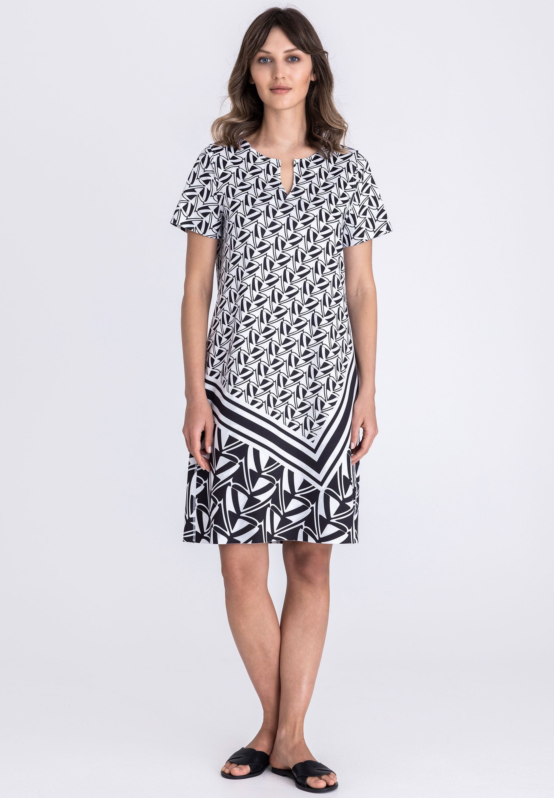 TUZZI Jerseykleid mit Schlüssellochausschnitt