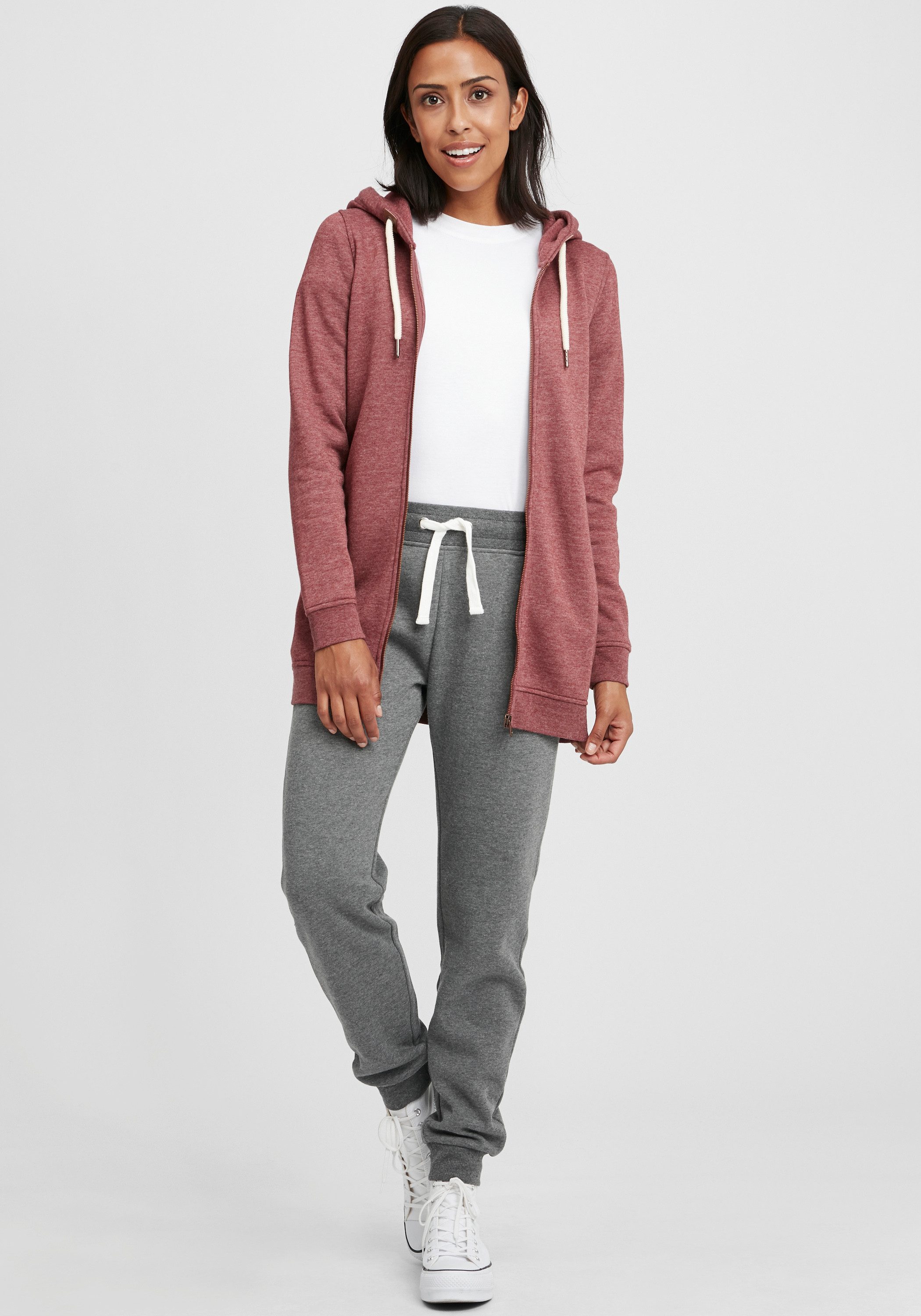 OXMO Kapuzensweatjacke OXVicky Straight Sweat Zip-Hoodie günstig online kaufen