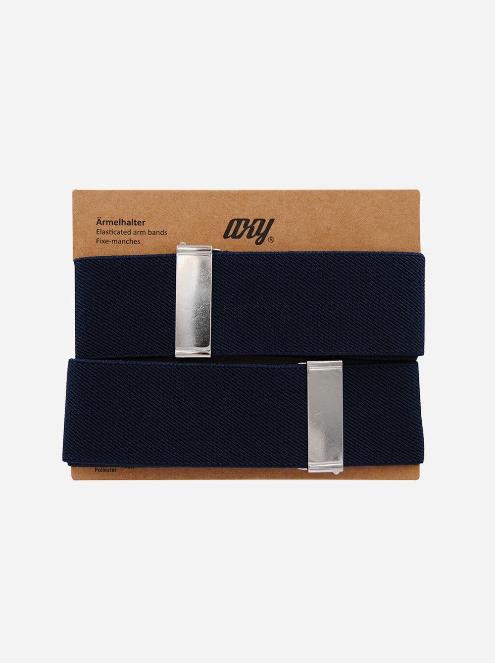 axy Hosenträger 1 Paar Herren Hemd Ärmelhalter 3,5cm Breit (elastisch und größenverstellbar) Hemd Ärmelhalter Hülsenhalter Ärmelband – Bild 2 von 2