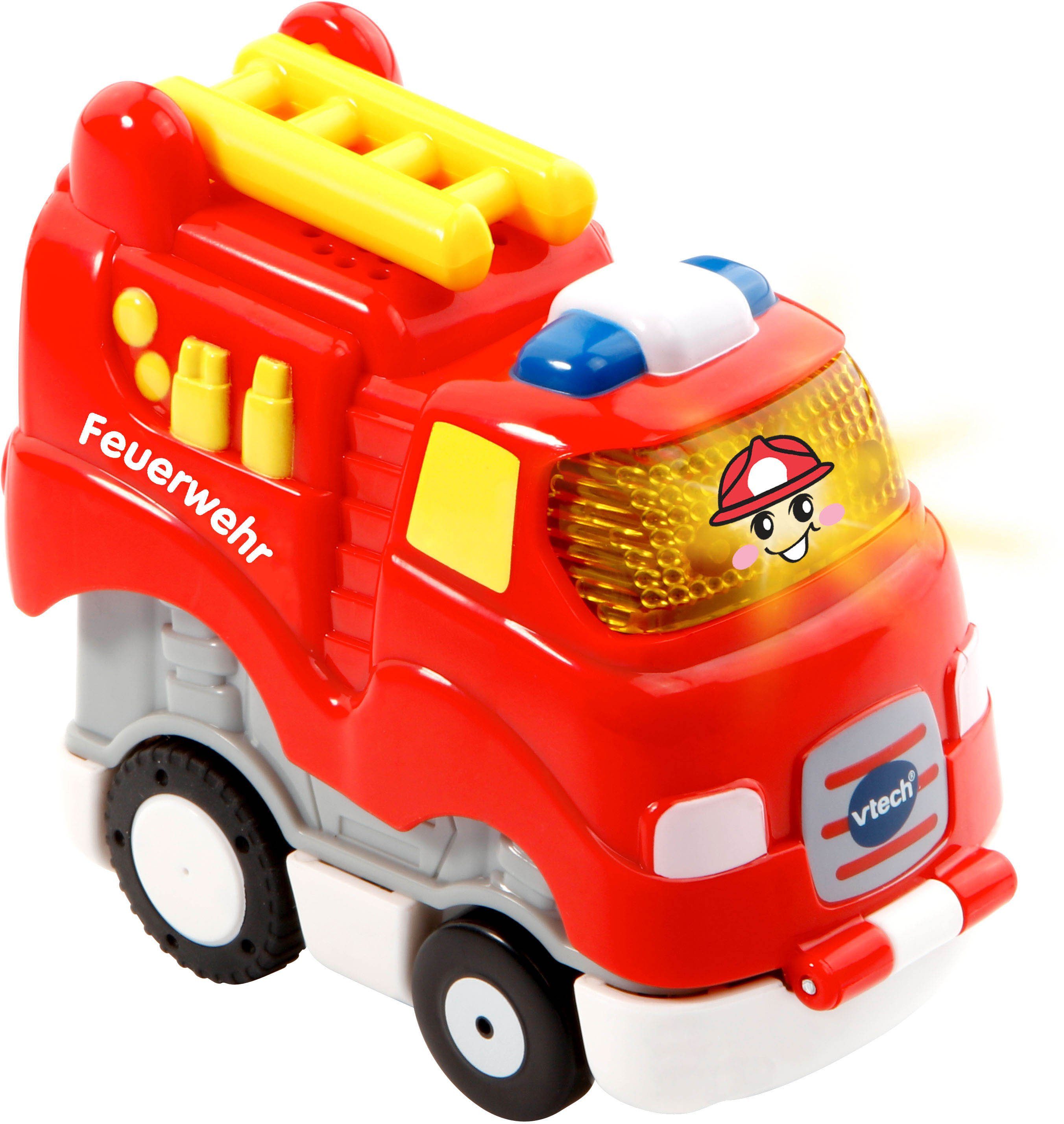 Vtech® Spielzeug-Auto Tut Tut Baby Flitzer, Press & Go Feuerwehr, mit Licht günstig online kaufen