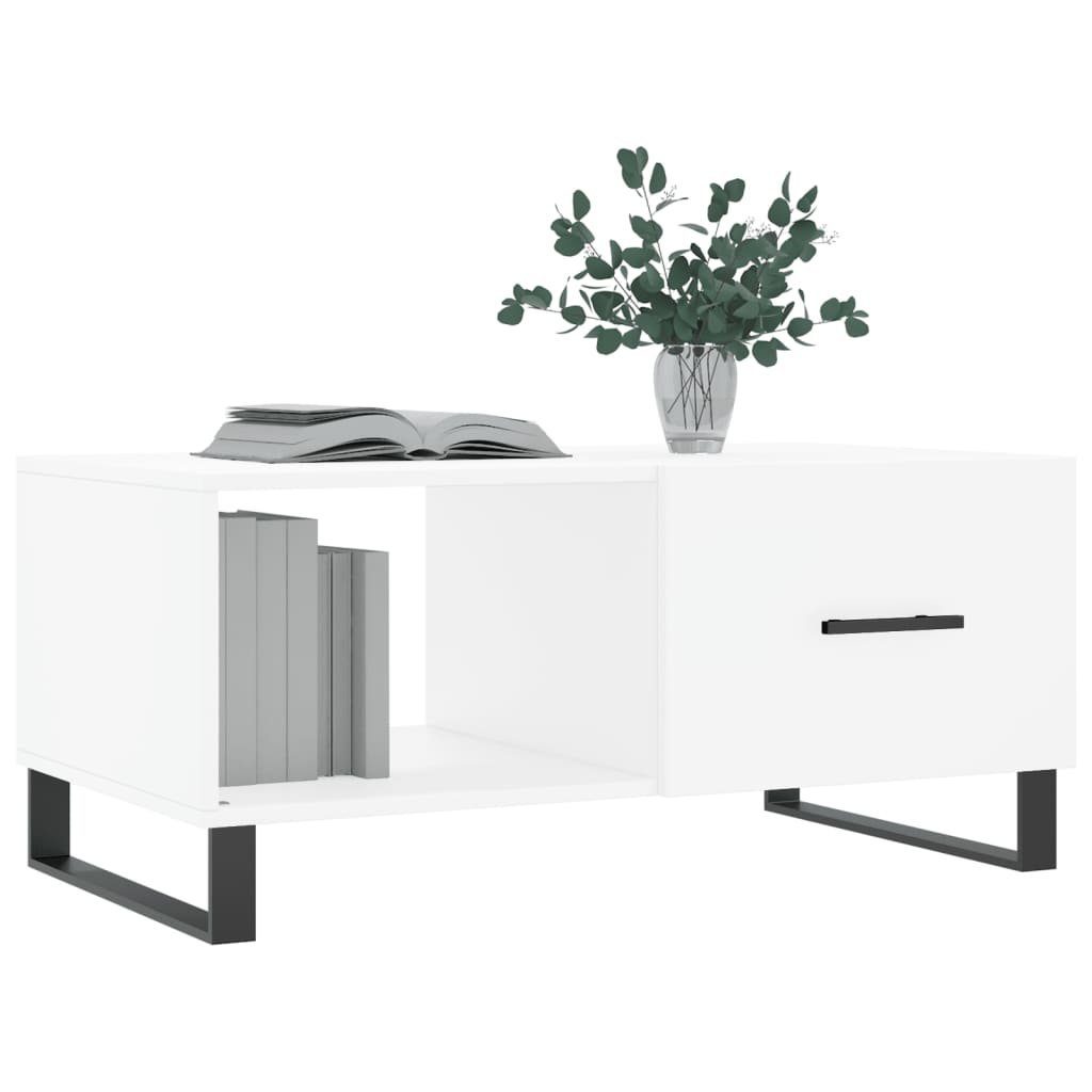 vidaXL Couchtisch Couchtisch Weiß 90x50x40 cm günstig online kaufen
