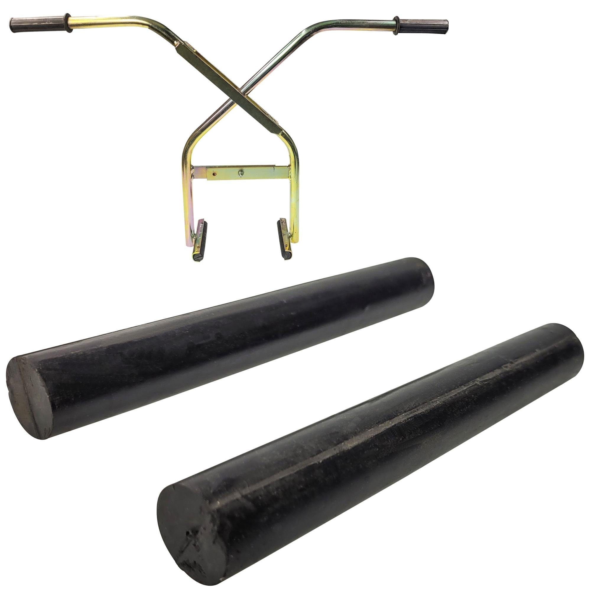 BauSupermarkt24 Plattenheber 2 Stück Ersatzgummi für Bordsteinträger, -]