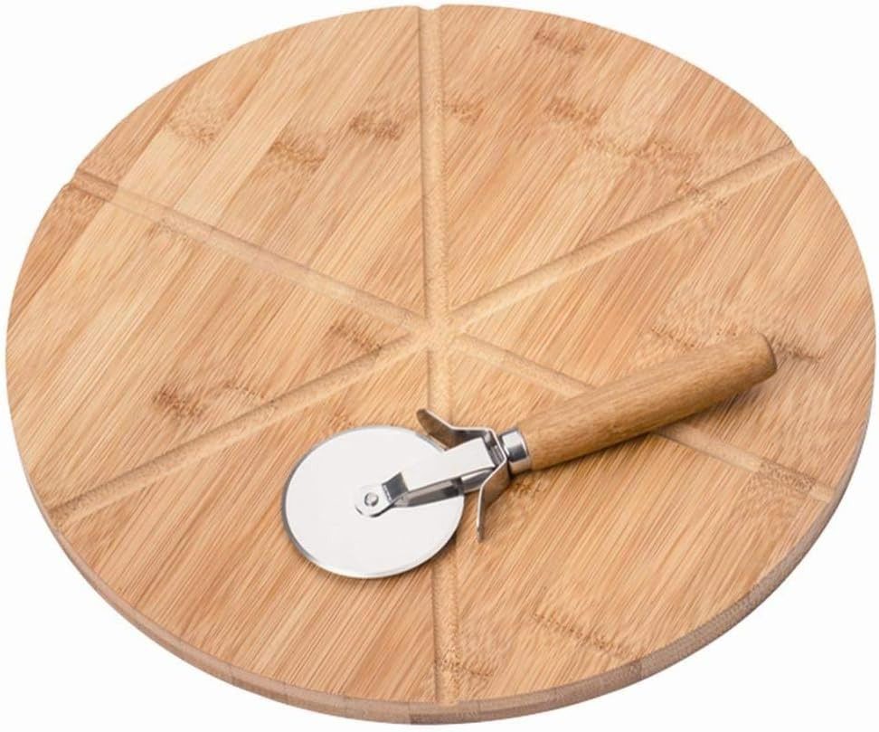 KESPER® Pizzateller Pizza-Teller mit Pizza-Schneider, Maße: ø 32 cm, Stärke: 1.5 cm, (1 St)