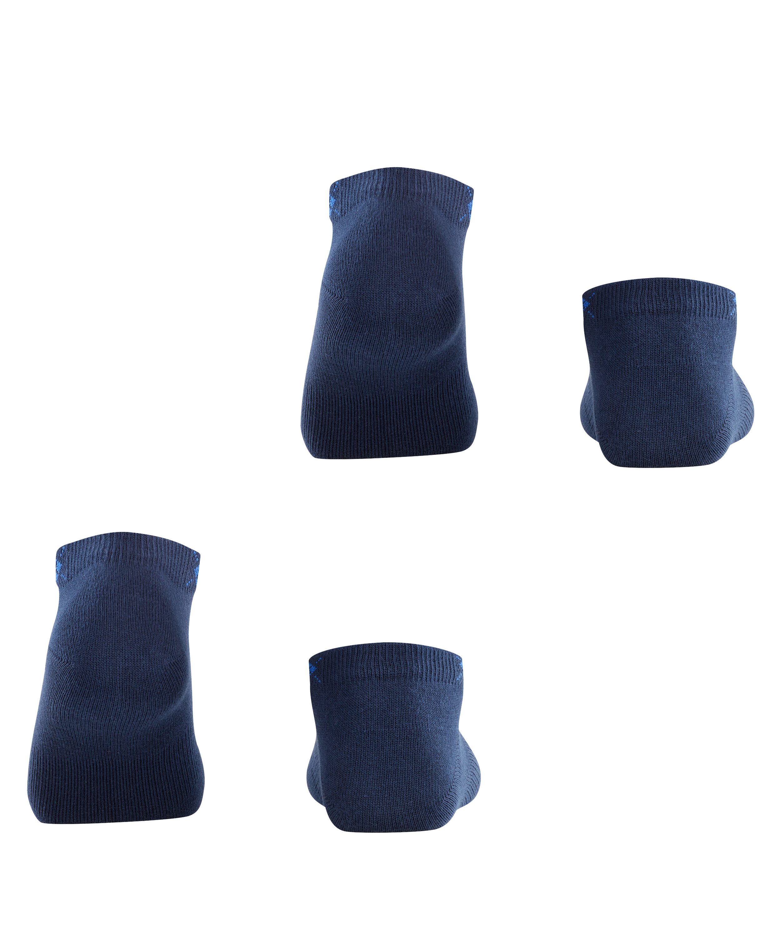 Burlington Sneakersocken Burlington Everyday 2-Pack Damen (2-Paar) aus weicher gekämmter Baumwolle