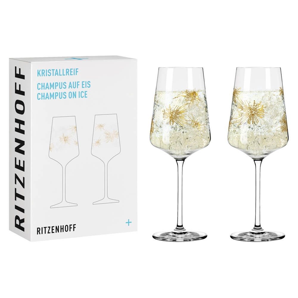 Champagnerglas Ritzenhoff Champagner Glas 2er Set Kristallreif