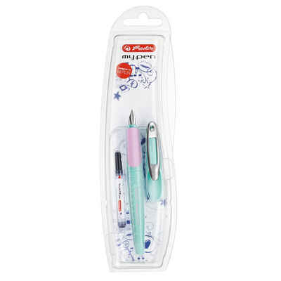 Herlitz Füller Herlitz Schulfüllhalter my.pen minze/lila 1er