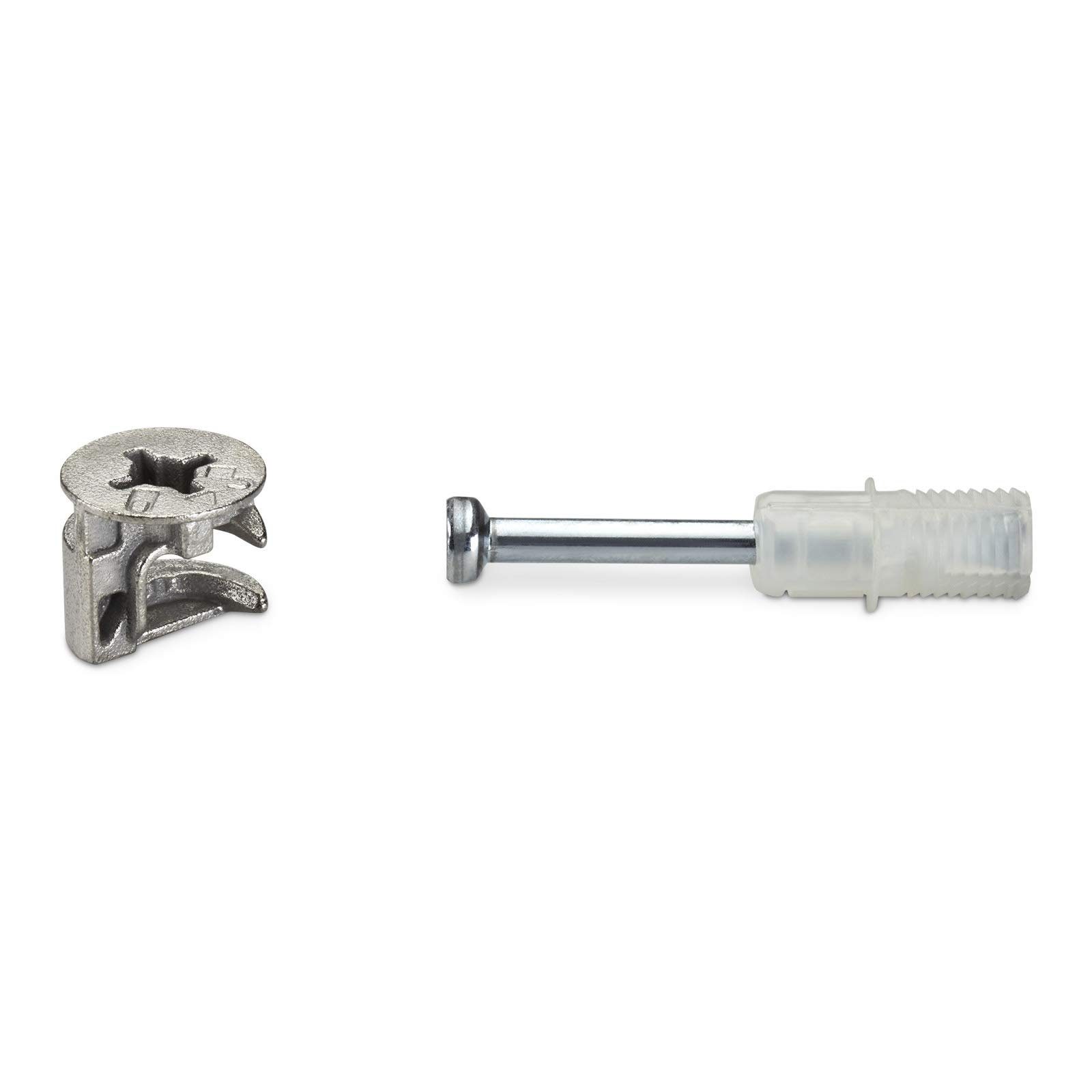 SO-TECH® Winkelbeschlag Korpusverbinder JETFIX / RASTEX mit Dübel Möbelverbinder Ver (60 St), Möbelverbinder Verbindungsbeschläge
