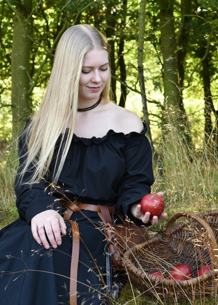 Battle Merchant Burgfräulein-Kostüm Markt-Mittelalter Bluse oder Piratenblu günstig online kaufen