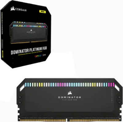 Corsair »DOMINATOR® PLATINUM RGB 32GB (2x16GB) DDR5 DRAM 5600MHz C36« Arbeitsspeicher