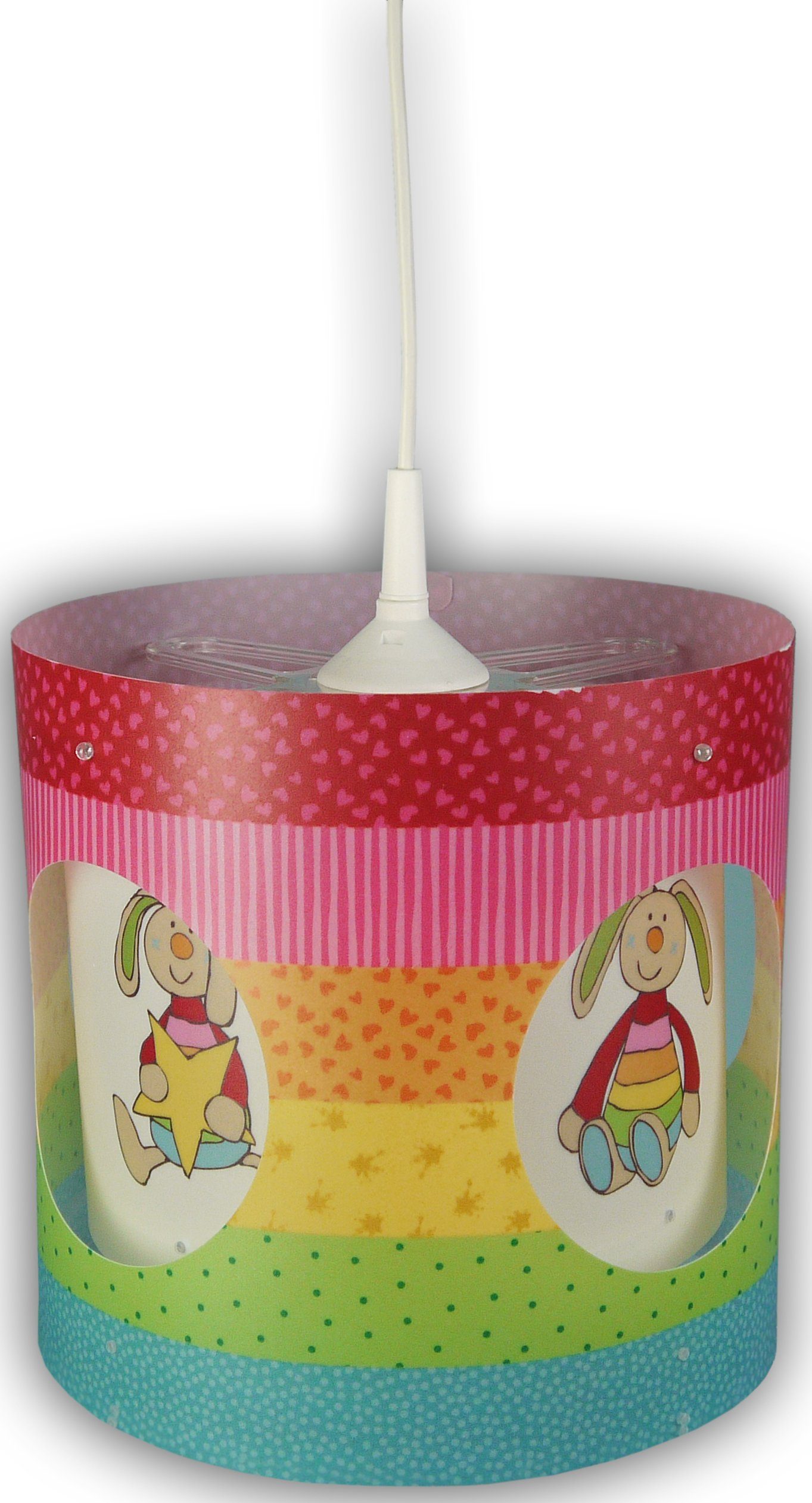 niermann Hängeleuchte Rainbow-Rabbit, ohne Leuchtmittel, Dreh-Pendelleuchte Rainbow-Rabbit