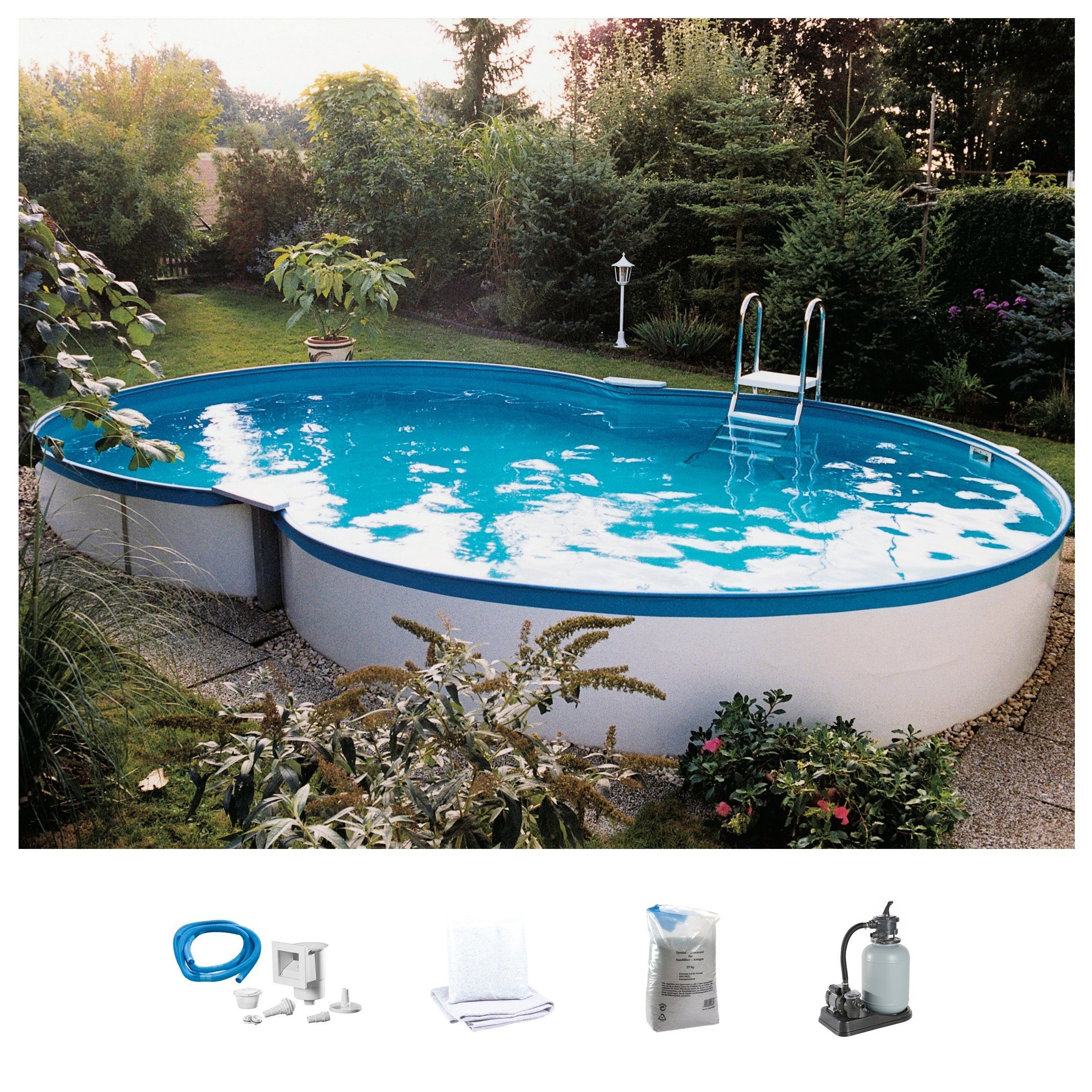 Thumbnail - my POOL BWT Achtformpool SAMOA 2 (Set, 5-tlg), in verschiedenen Größen erhältlich