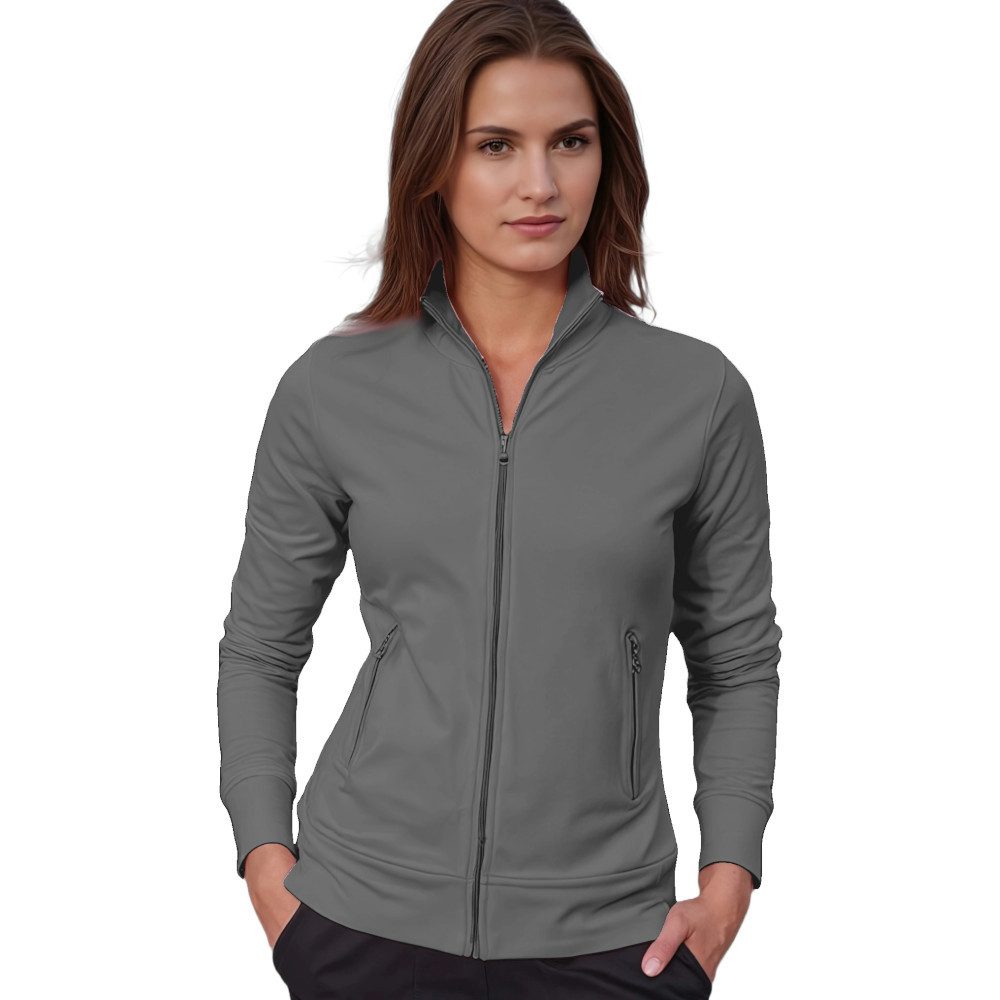 Promodoro Sweatjacke Jacket Stand-Up Collar mit weich angerauter Innenseite und Elasthanbündchen