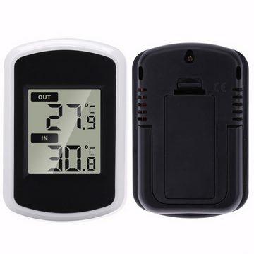 Retoo Raumthermometer Thermometer Digital Wetterstation Innen Außen Wireless Außensensor LCD, Drahtloses Thermometer, Benutzerhandbuch, Drahtlose Konnektiv, Mobilität, Messgeschwindigkeit, Energieeffizienz