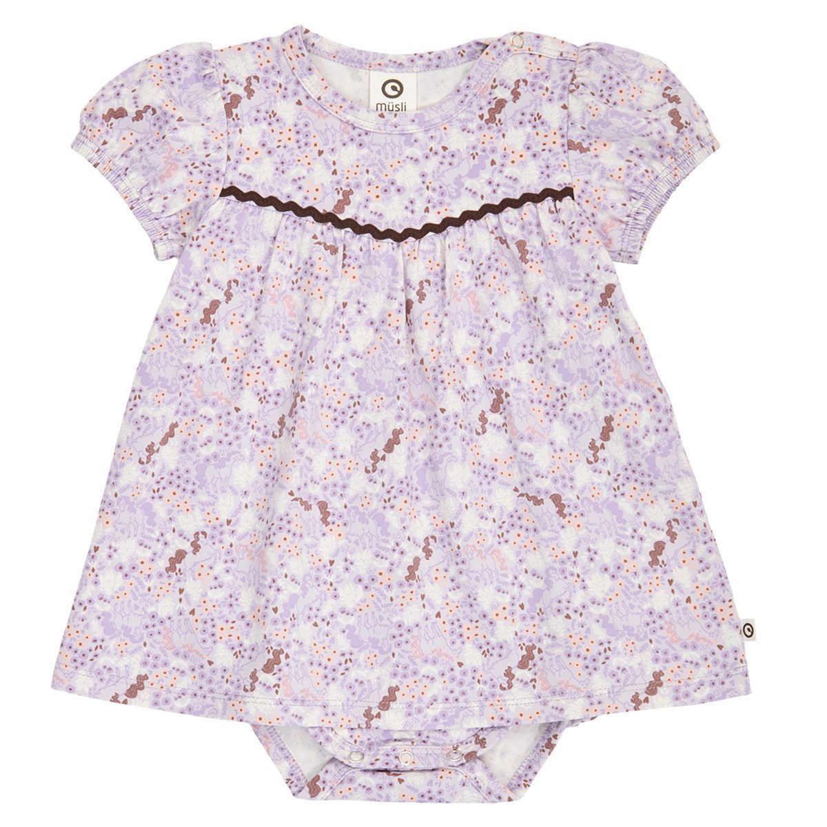 Müsli by GREEN COTTON Bodykleid 1581034800 Mädchen (1-tlg) Kleidbody, Body mit Rock, Bodysuit-Kleid, Bodykleidchen, Body-Dress