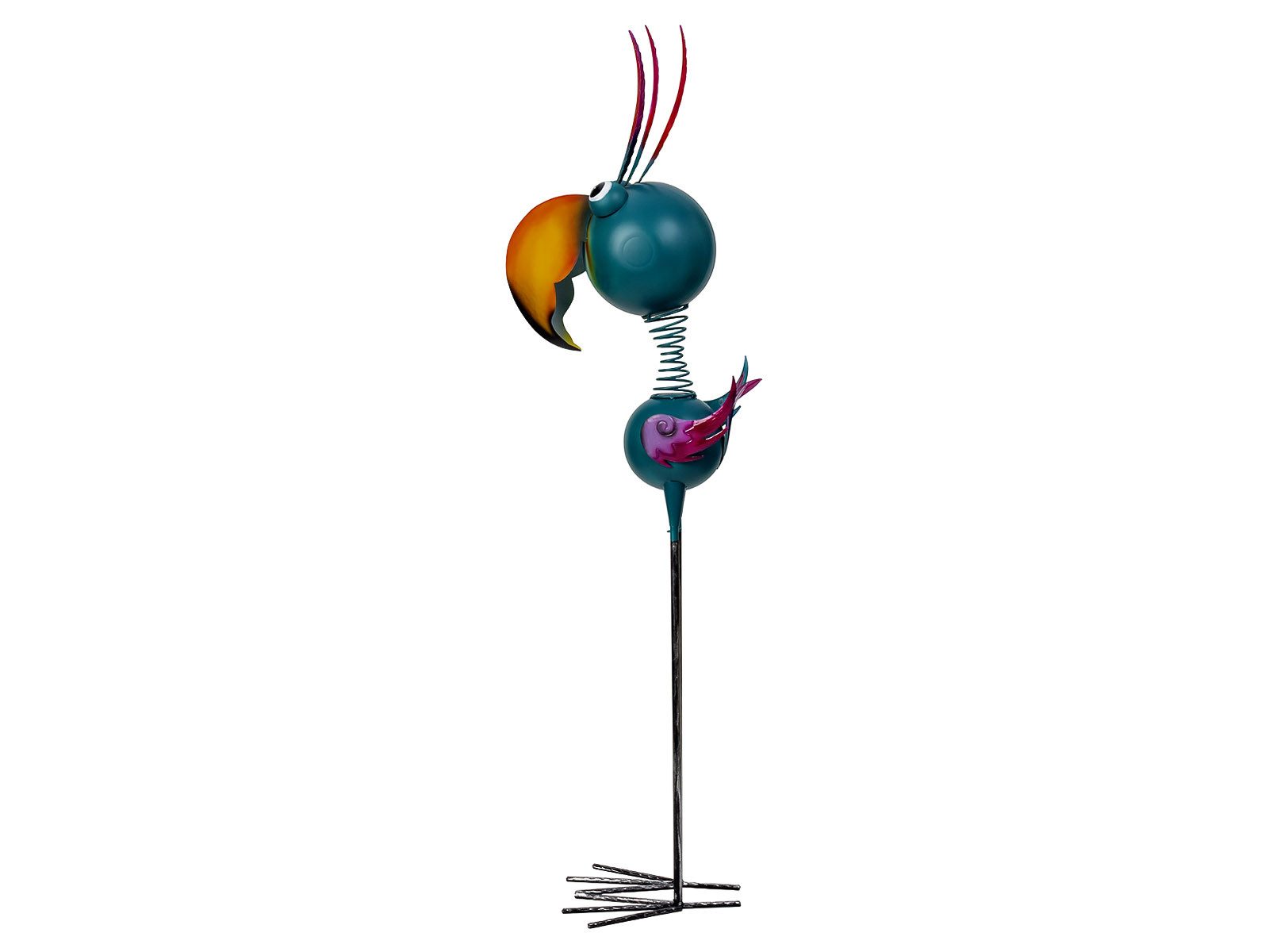 Mel-O-Design Dekofigur 7074 Metall Vogel XL (Stück, 1 St., 1), Blickfang