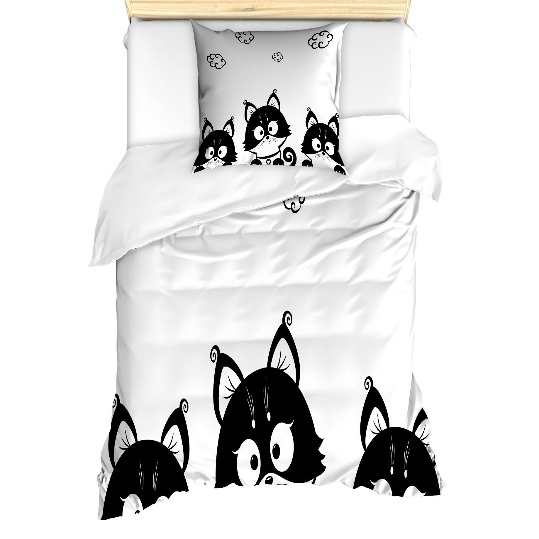 Bettwäsche Milbensicher Allergiker geeignet mit Kissenbezug