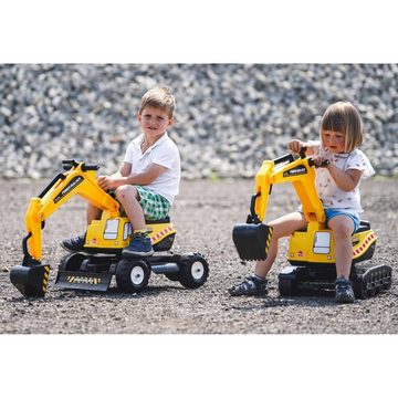 Falk Tretfahrzeug Kinder Aufsitzbagger Power Builder Gelb