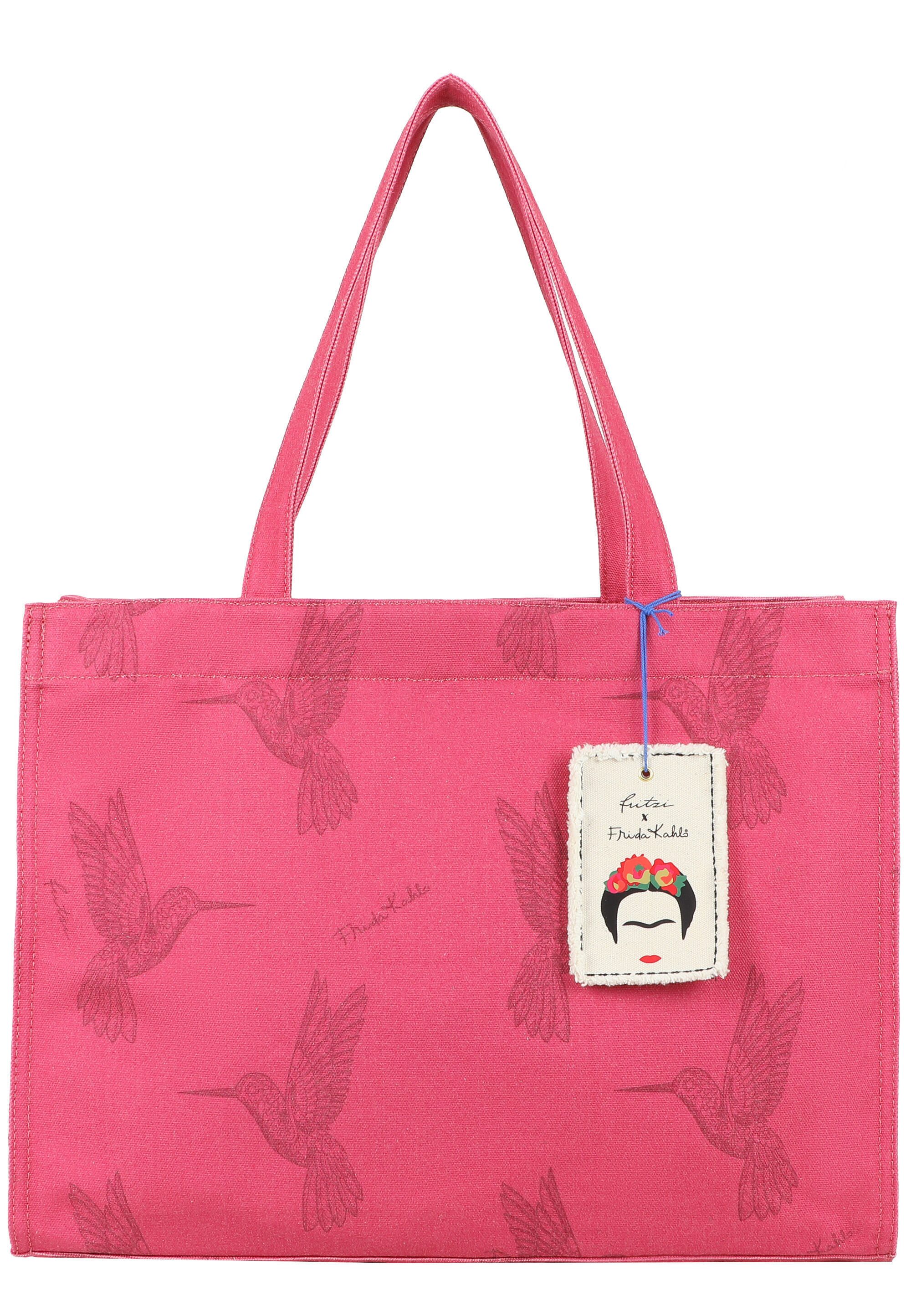 Fritzi aus Preußen Shopper Fritzi x Frida Kahlo, mit Kolibri-Print