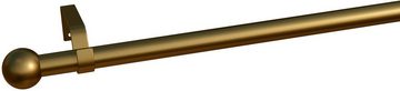 Gardinenstange Sevilla, indeko, Ø 16 mm, 1-läufig, Wunschmaßlänge, mit Bohren, verschraubt, Eisen