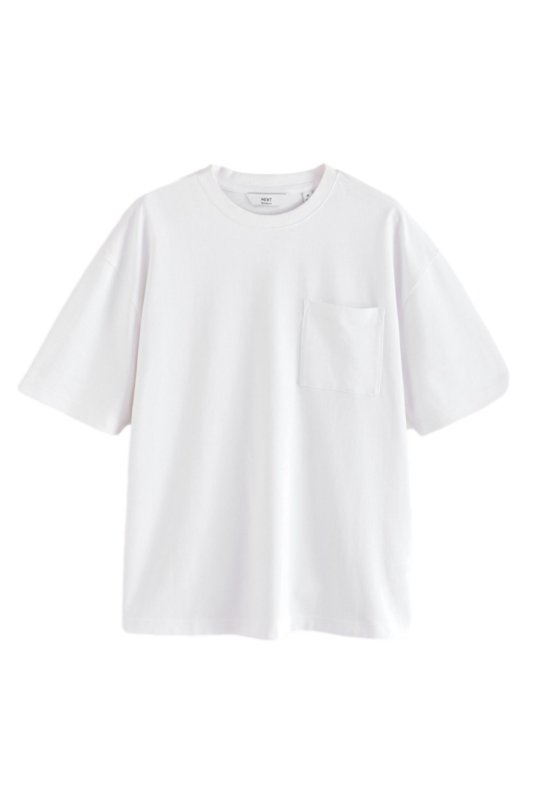 Next T-Shirt Superweiches, schweres T-Shirt mit günstig online kaufen