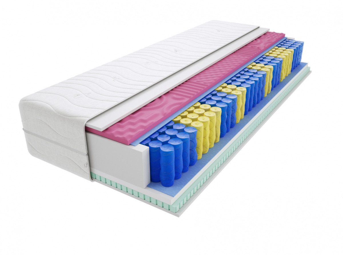 Taschenfederkernmatratze Matratzen, Taschenmatratzen Sedan Molet Mini 65x220 cm - viele Größen, Godre, 14 cm hoch