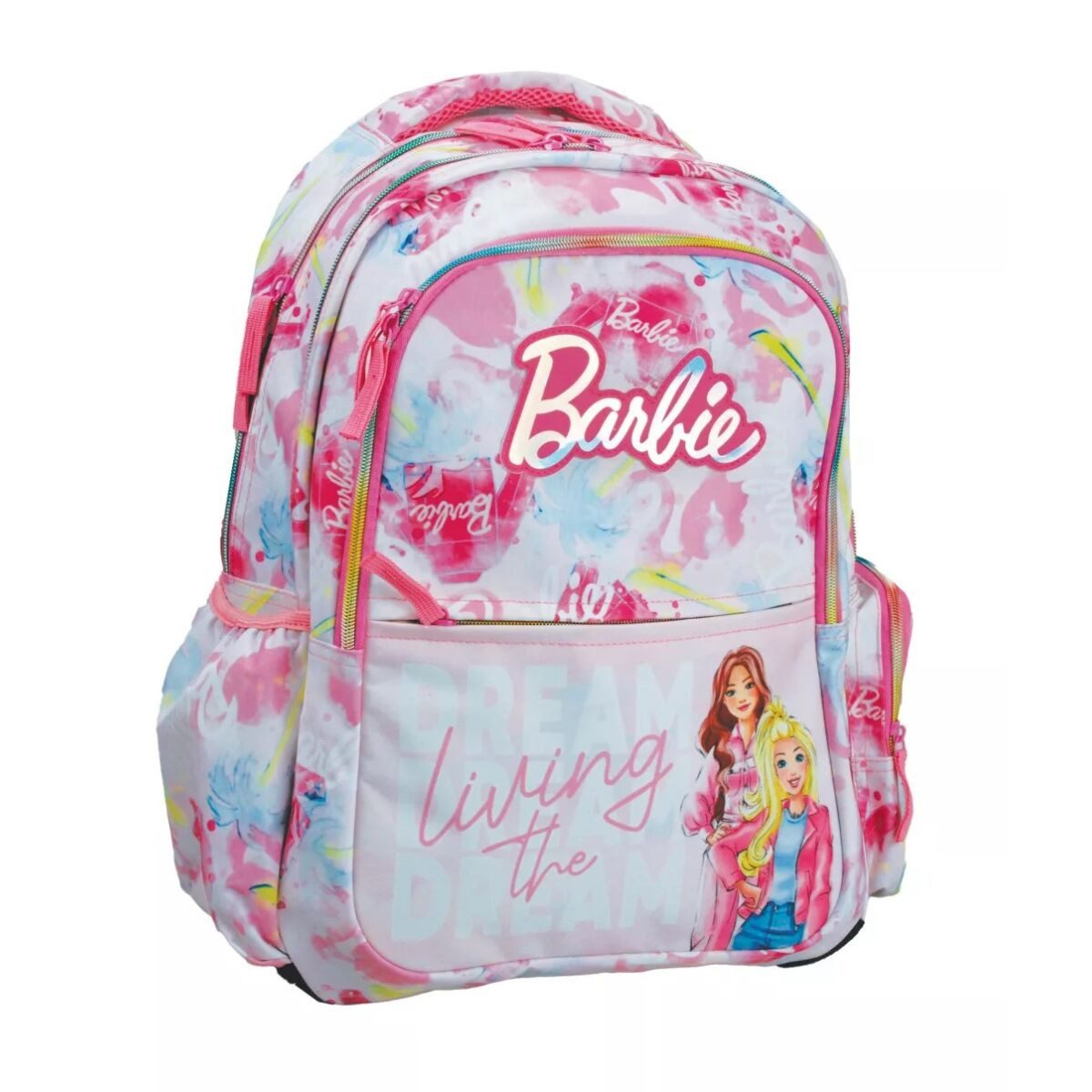 Kinderrucksack Barbie Paints Schultasche, Rucksack 42 cm