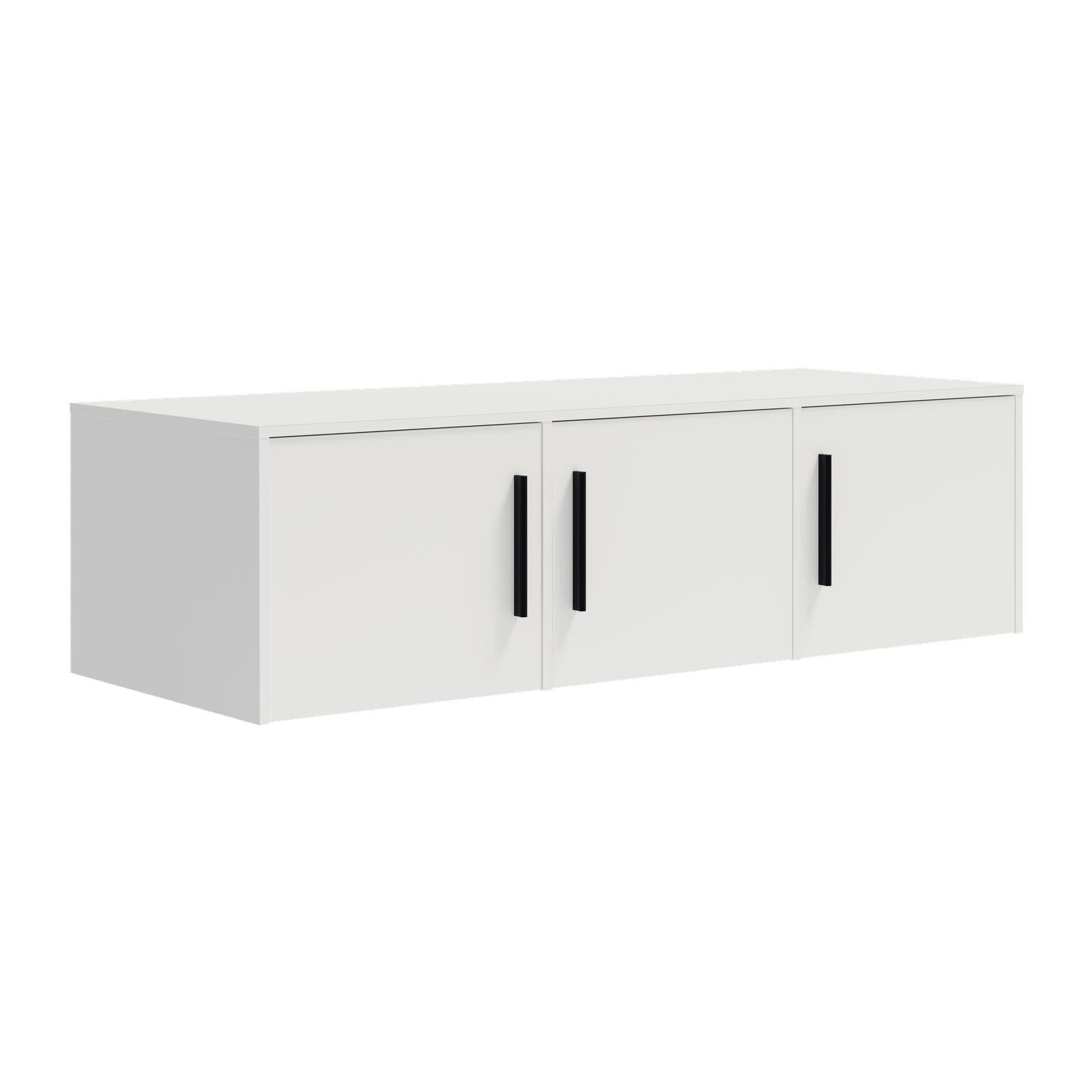 HAUSELEMENT Aufsatzschrank MAXIONE MX-05 3 Türen Schrankaufsatz 150 cm Schrank Modern