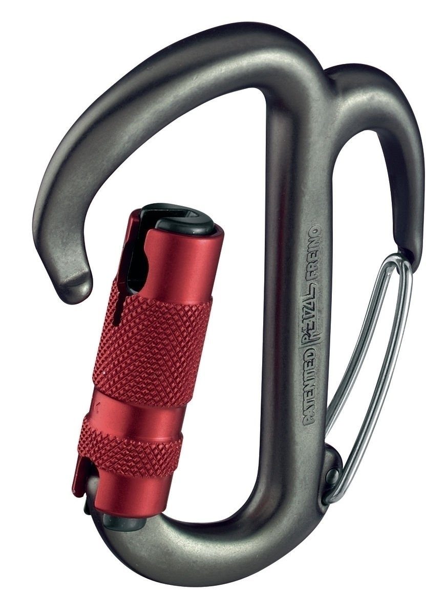 Petzl Karabiner FREINO Grau