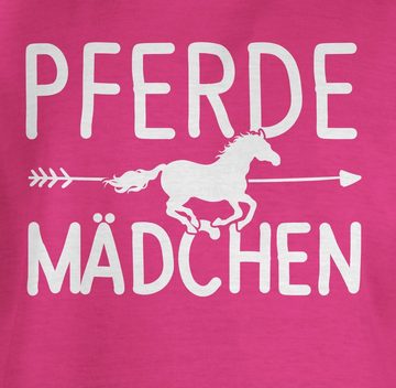 Shirtracer T-Shirt Pferde Mädchen - Pferdemädchen Pferd