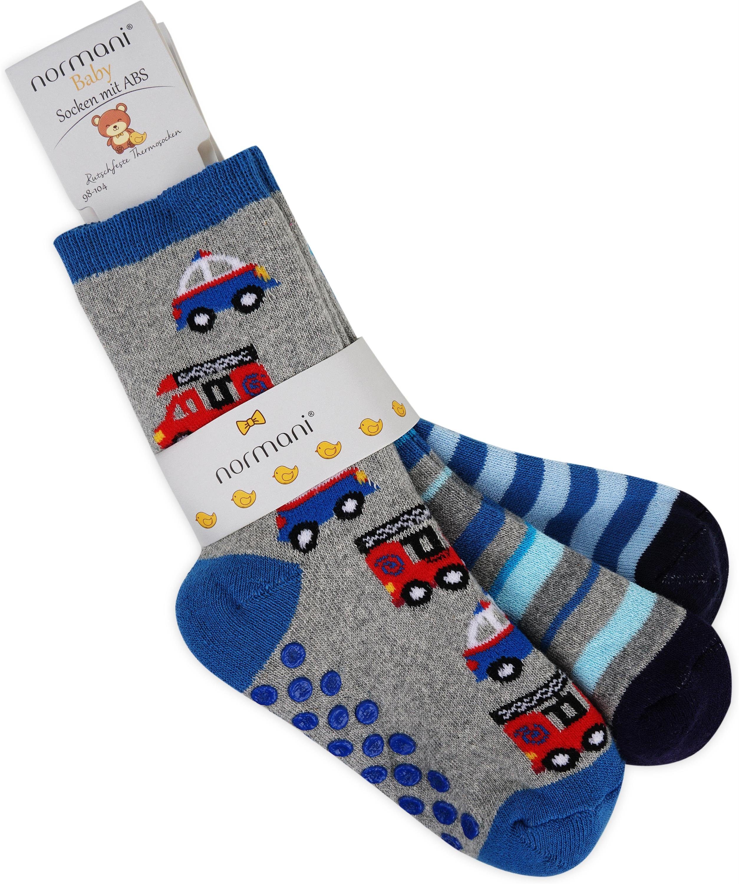 Basicsocken 3 Paar Kindersocken mit ABS-Druck