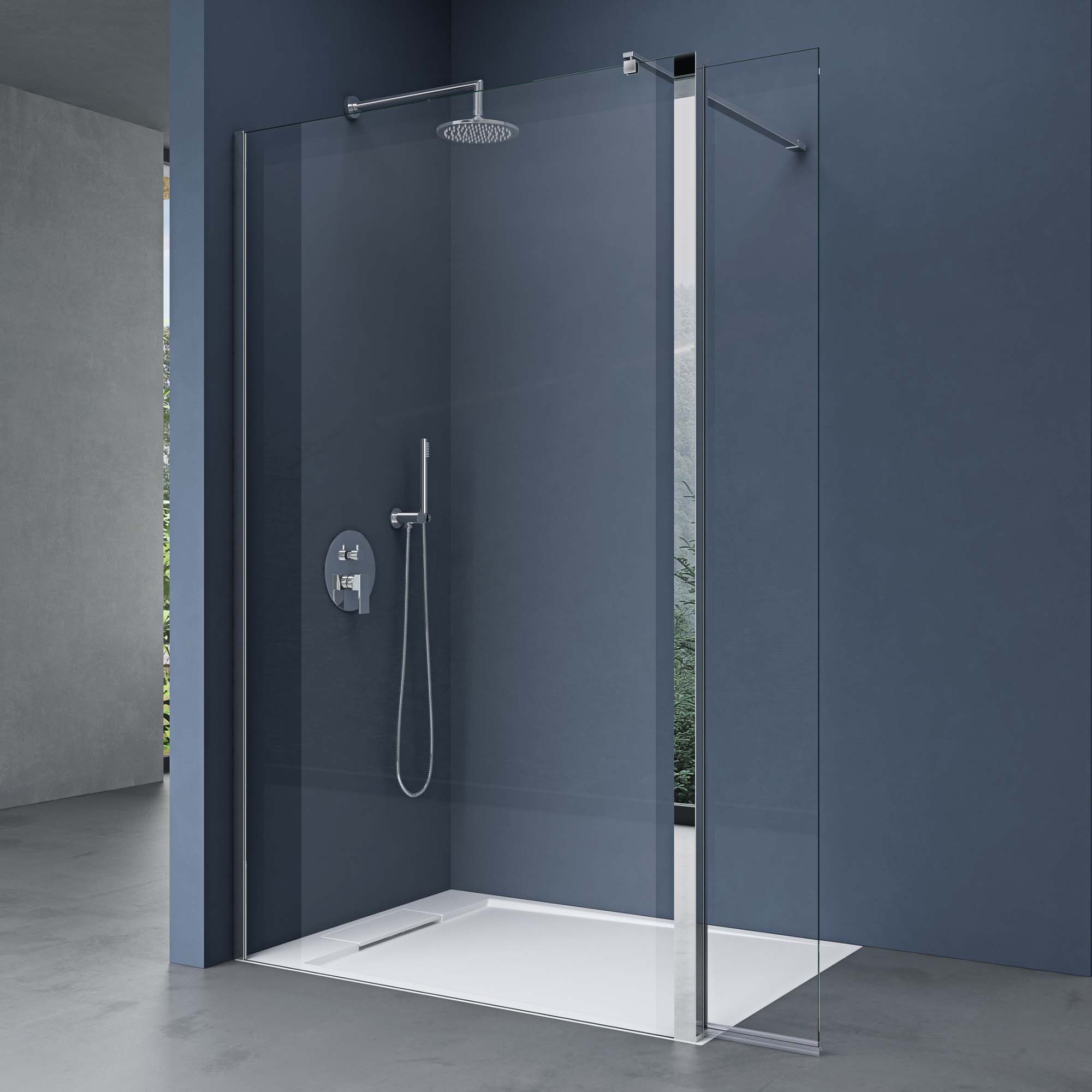 doporro Walk-in-Dusche Duschwand für Dusche Duschabtrennung günstig online kaufen