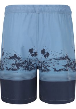 CRUZ Badeshorts Hector aus atmungsaktivem Material mit lässigem Print