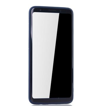 König Design Handyhülle Samsung Galaxy S9 Plus, Samsung Galaxy S9 Plus Handyhülle Backcover Blau