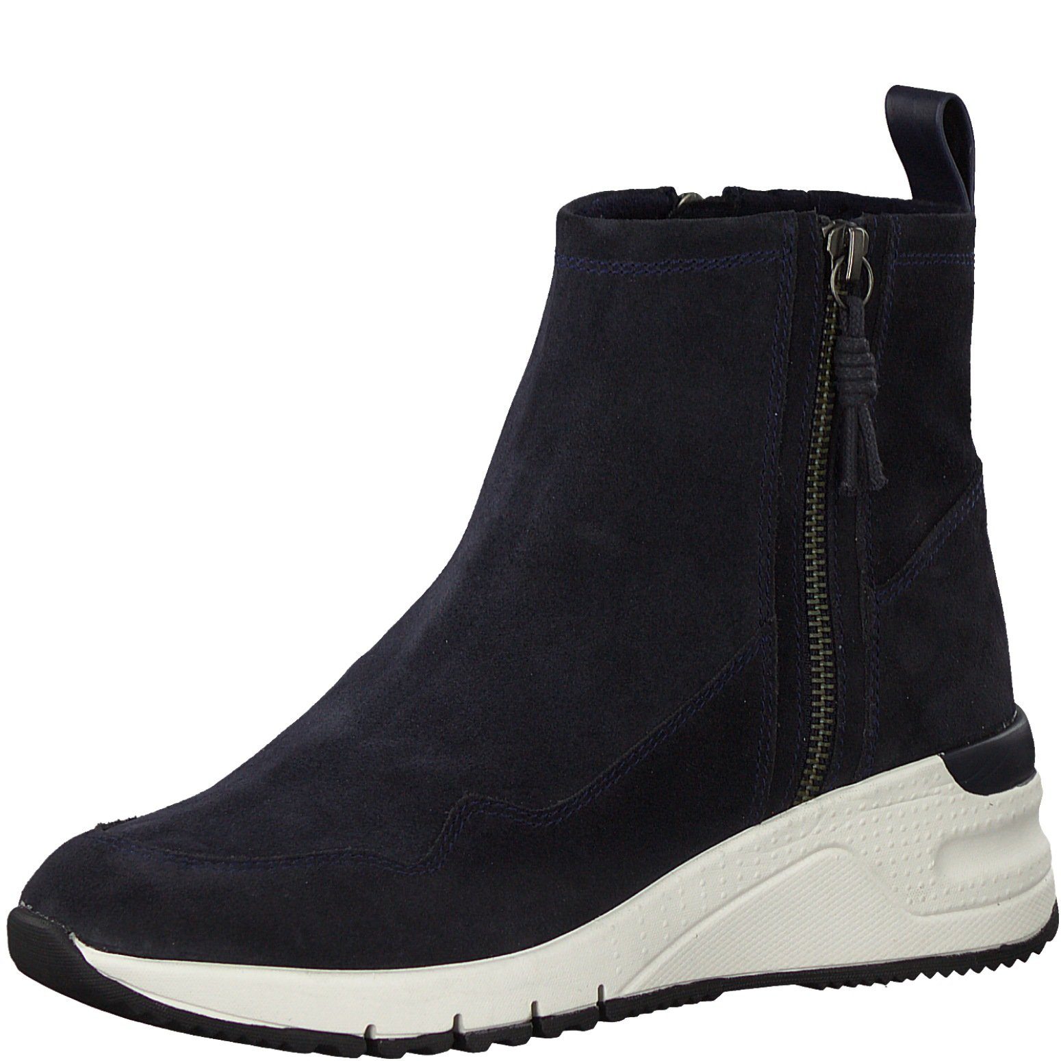 Tamaris Damen Stieflette 1-25428-25-805 navy Stiefelette