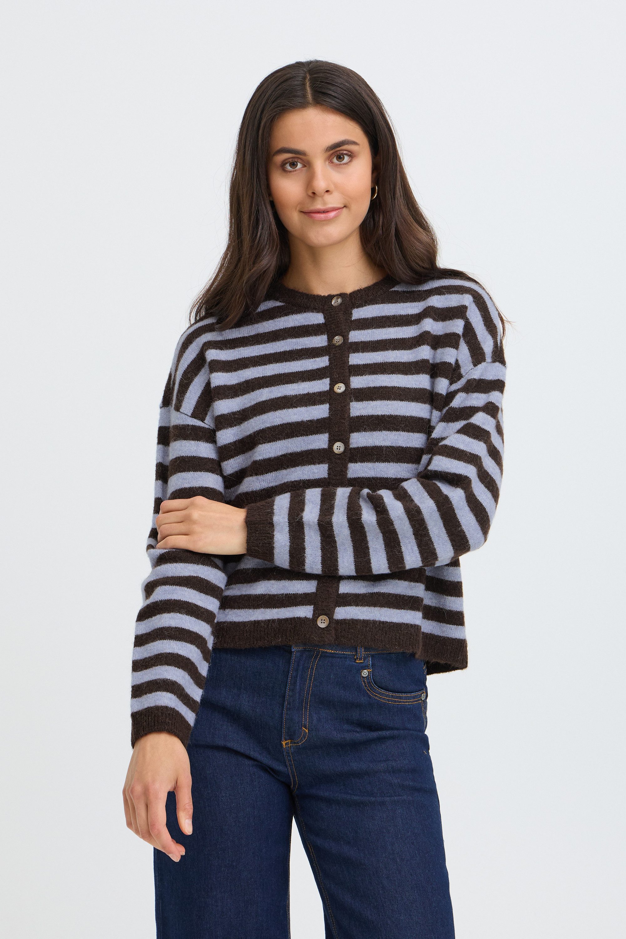fransa Cardigan Strick-Cardigan langarm FRIDAA