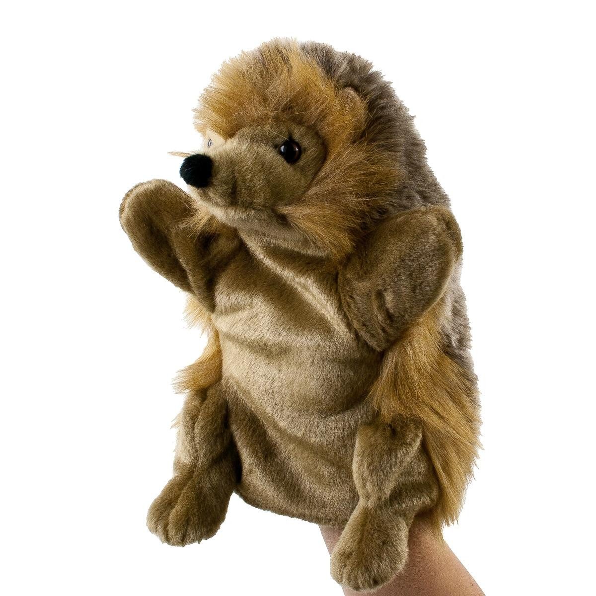Kuscheltier Handpuppe Igel 28 cm Plüschhandpuppe