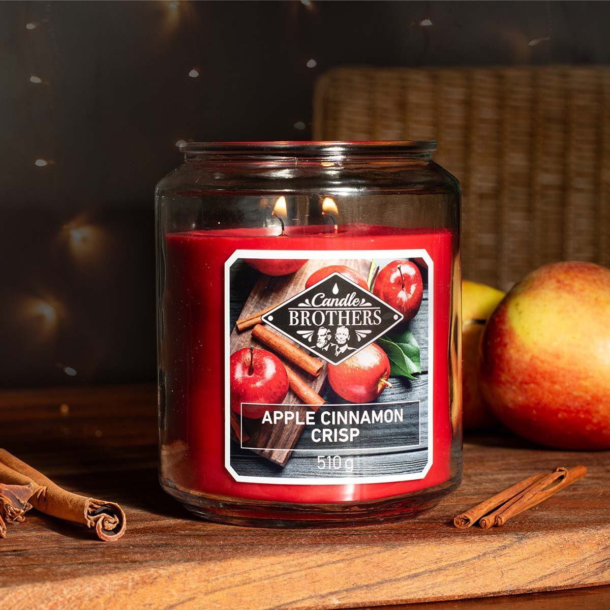Candle BROTHERS Duftkerze Apple Cinnamon Crisp günstig online kaufen