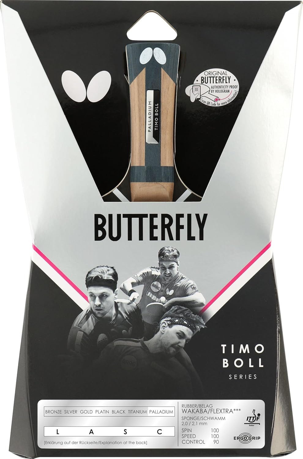 Tischtennisschläger Tischtennisschläger Timo Boll Paladium