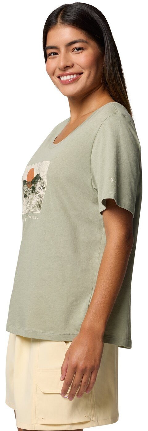Columbia T-Shirt Ruby Springs Graphic Scoop Neck SS SAFARI, WANDERLUST