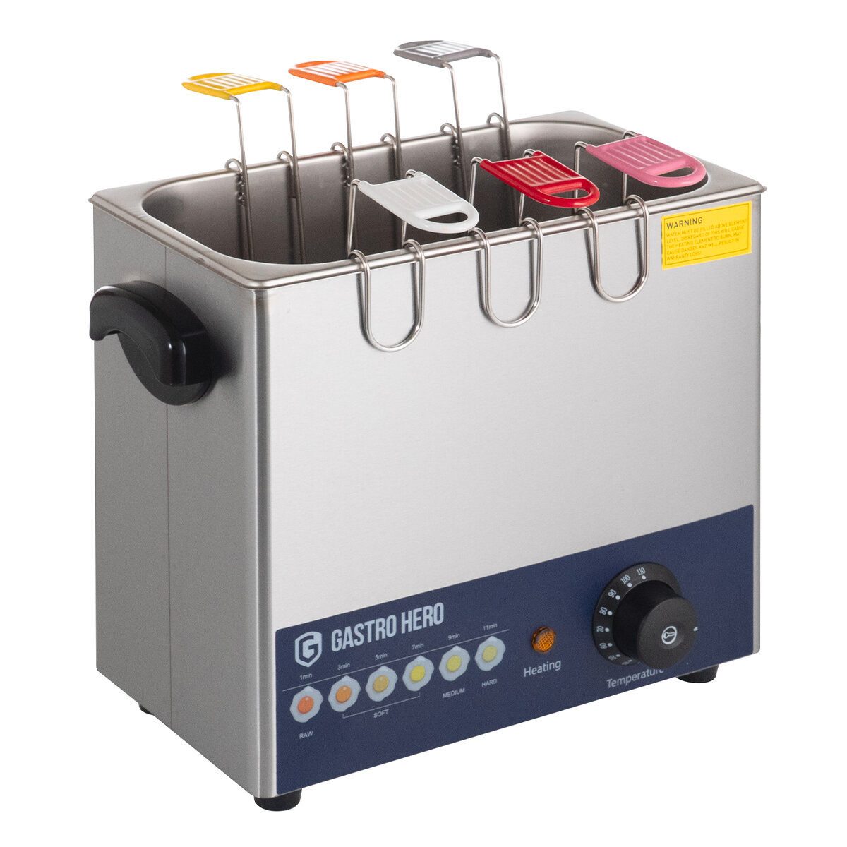 GastroHero Mikrowellen-Eierkocher GastroHero Eierkocher Eco 6, 2200 W